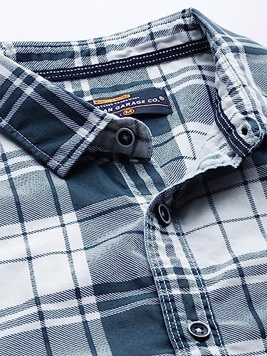 The Indian Garage Co Men Slim Fit Checkered Casual Shirt - Image 2