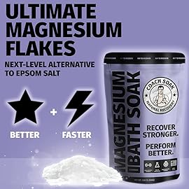 Coach Soak Recovery Bath Soak and Magnesium Lotion with MSM Lavender Bundle