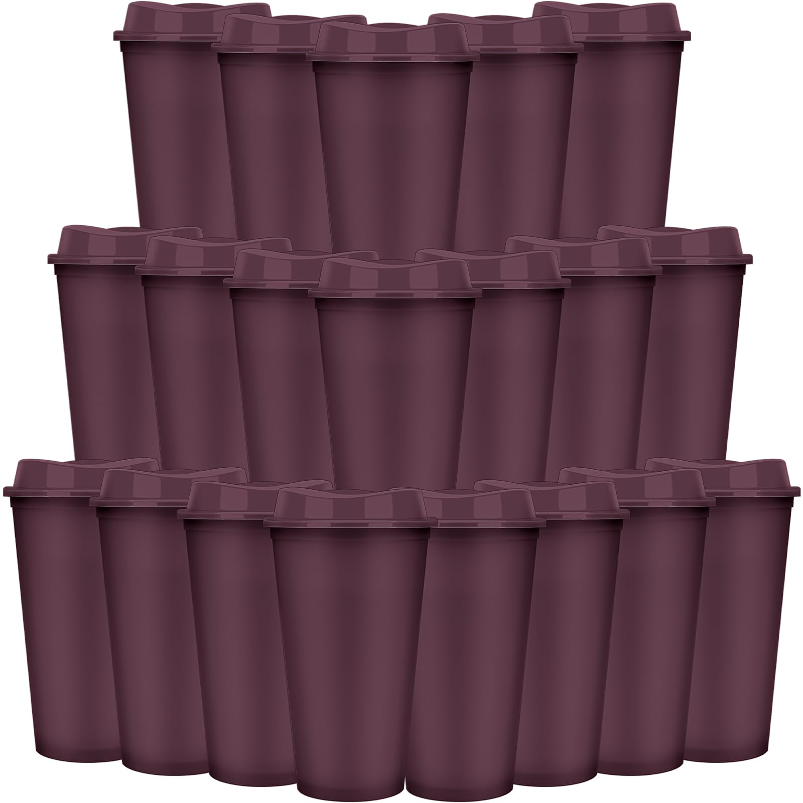 Tasses à café en plastique 470 ml micro-ondes pour réchauffer vos boissons sans risque
