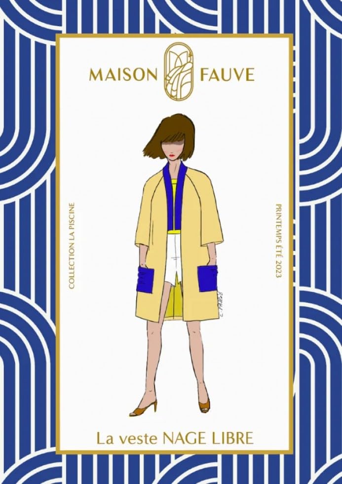 Maison Fauve Paper Sewing Pattern Nage Libre Jacket 8 to 26