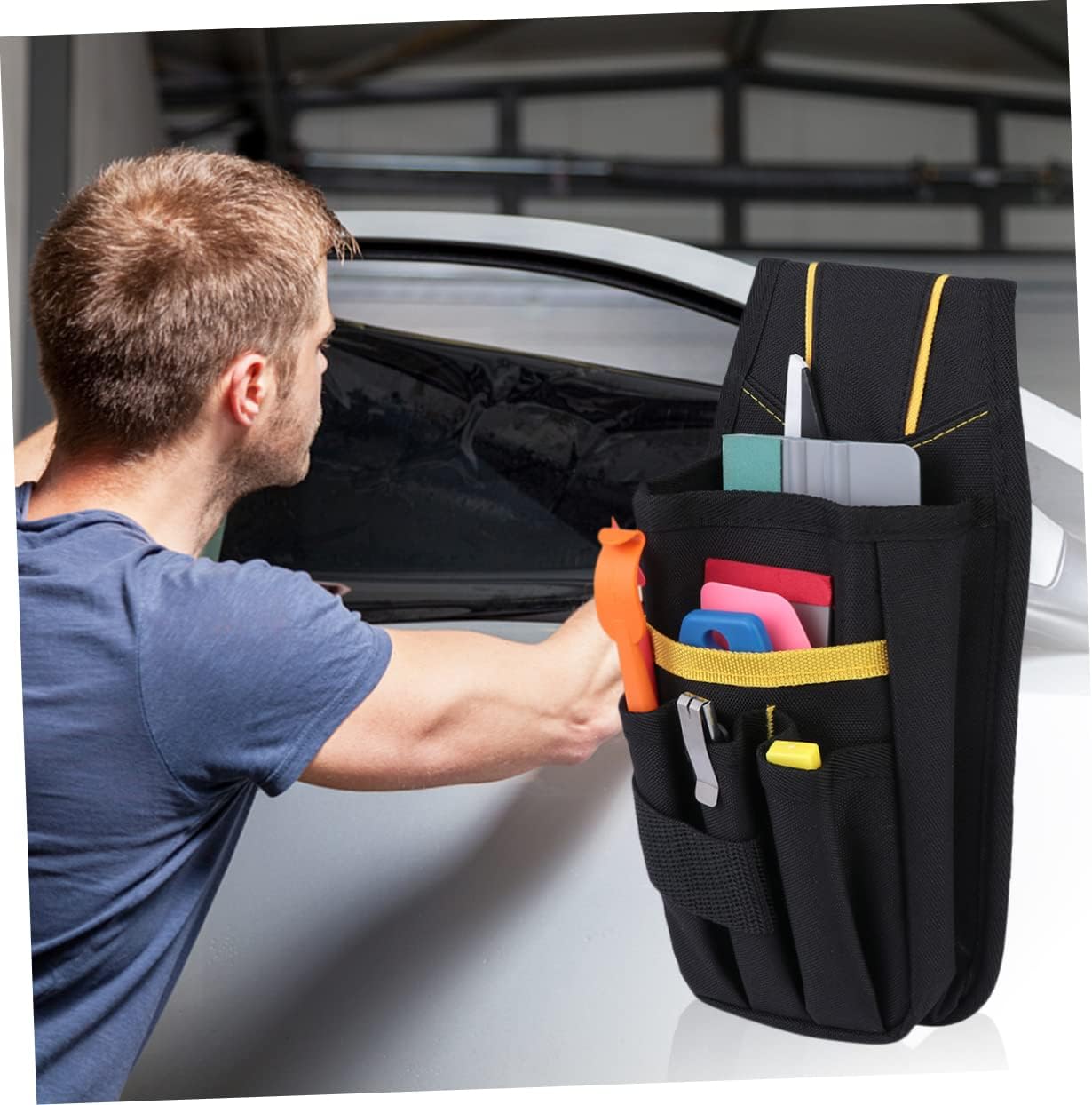 Car Film Application Tool Set Professional Kit Squeegee Tools and Storage Bag for Window Tinting