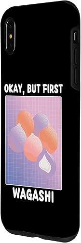 Miniatura 14 de iPhone 14 Pro Cute Kawaii Wagashi Okay, But First Wagashi Japanese Style Case