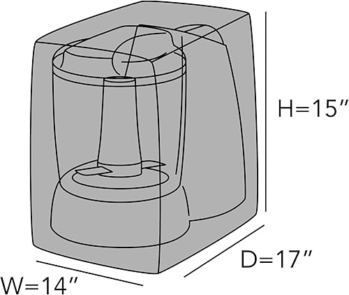 Vista 75 de Covermates Keepsakes - Funda para licuadora, protección contra el polvo, resistente a las manchas, lavable, funda para electrodomésticos