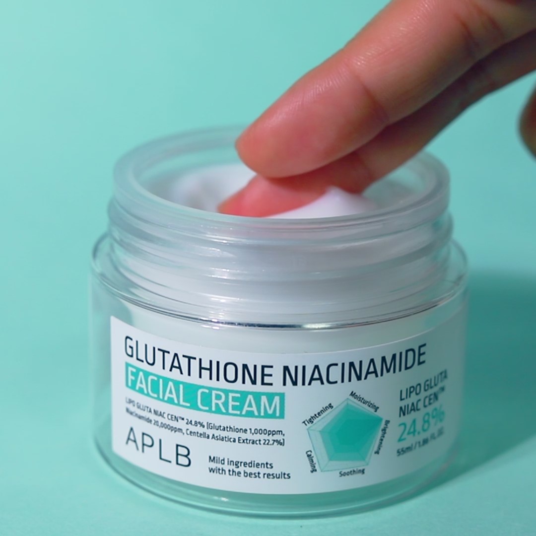 glutathione niacinamide face cream ✨Bright skin? Yes, please!✨, I’ve been testing the APLB Glutathione  Niacinamide Facial Cream for the past few weeks, and here’s the glow-down:,  💧 Texture: Lightweight, non-greasy & layers like a main image 0