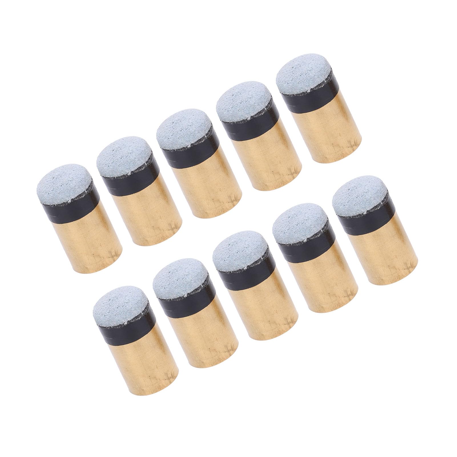 Board of the Reference Pool, Easy to Install the Tip of the Pratical PortablePu Pu Copper Pool of Leather, to Obtain Glue At the Snooker Tip. (11MM)