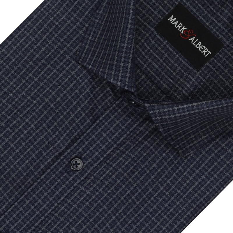 Image of Men's Half Sleeves Regular Shirt Navy