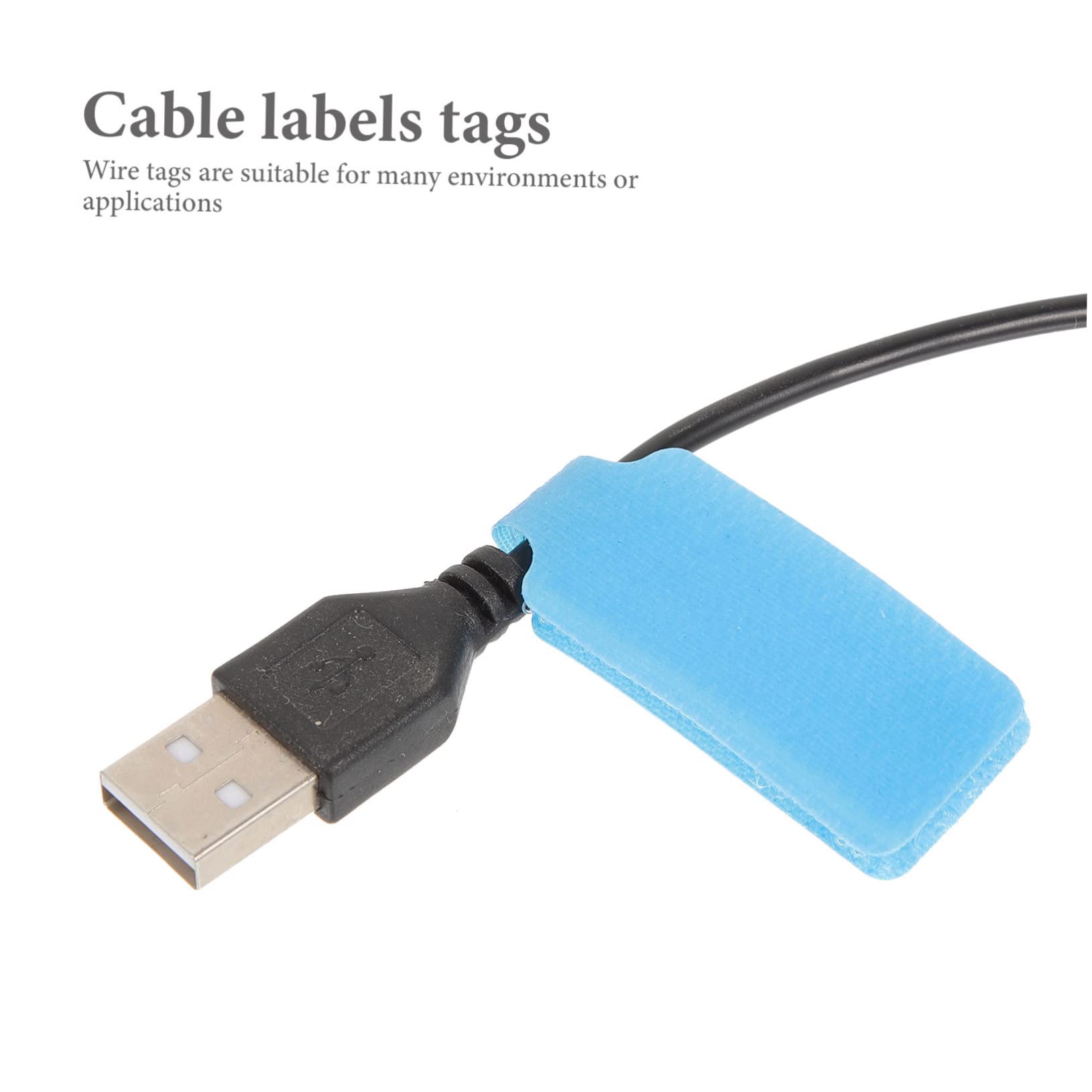 DOITOOL 5 Series Etiquetas Para Cables Etiquetas Para Cables Bridas Para es Eléctricos Reutilizables Para es Con Gancho Para es De 50 piezas x 5