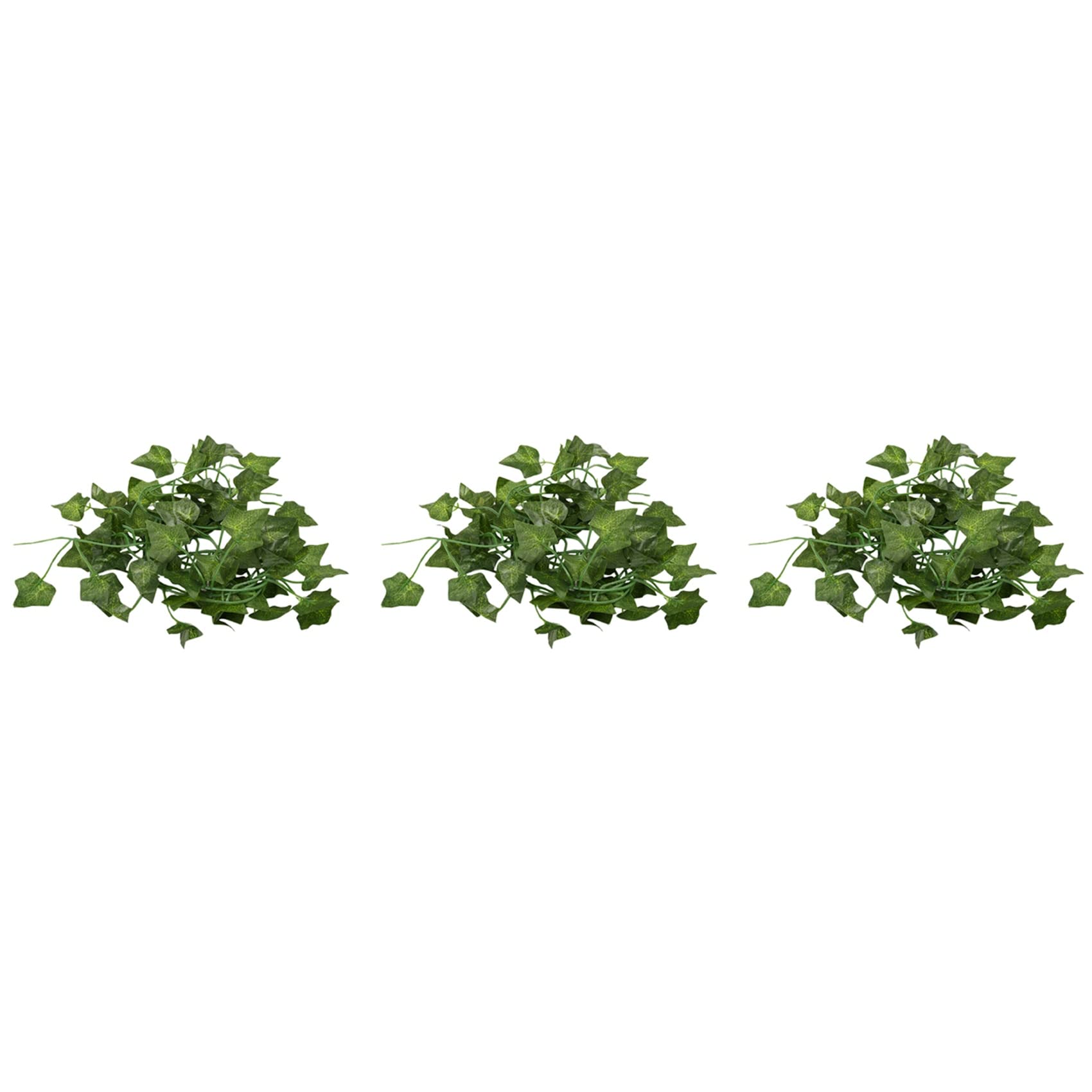 Hndhbfgrt 3X 2M Long Artificial Plants Green Ivy Leaves Artificial Grape Vine Fake Parthenocissus Foliage Leaves Home Wedding Bar