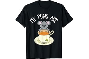 My Puns Are Koala Tea T-Shirt: The Perfect Punny Gift for Koala Lovers