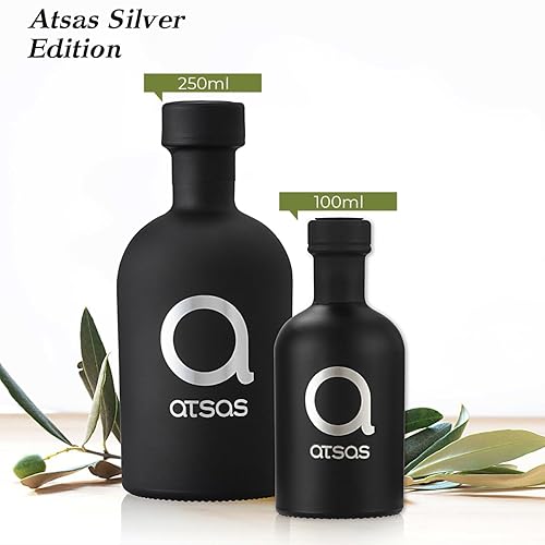Miniatura 3 de ATSAS Aceite de oliva orgánico rico en polifenoles extra virgen, aceite de oliva fenólico extremadamente alto, mezcla de oro, edición limitada y