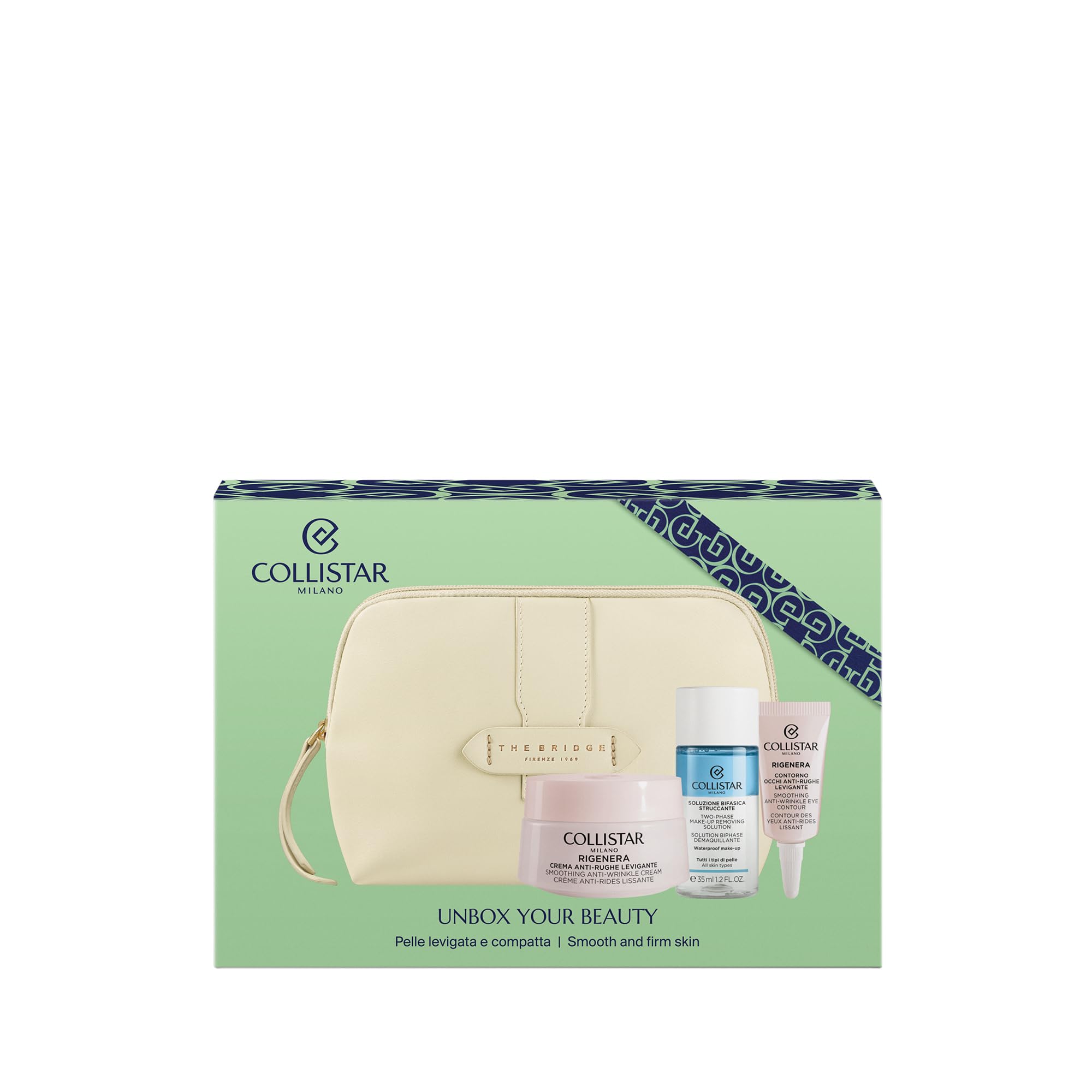 Collistar Rigenera Crema Anti‑Rughe Levigante Viso e Collo, Crema Anti‑Età con Acido Ialuronico e Peptidi, Riduce Rughe, Leviga e Rigenera la Pelle, Senza Siliconi