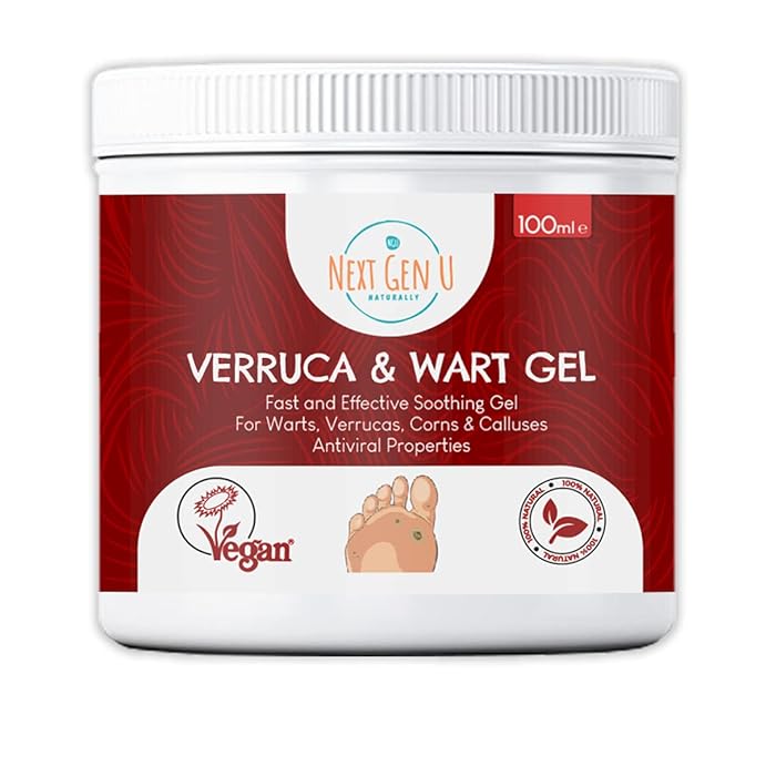 Buy Verruca & Wart Gel 100ml Remover for Wart Verruca Corn & Calluses