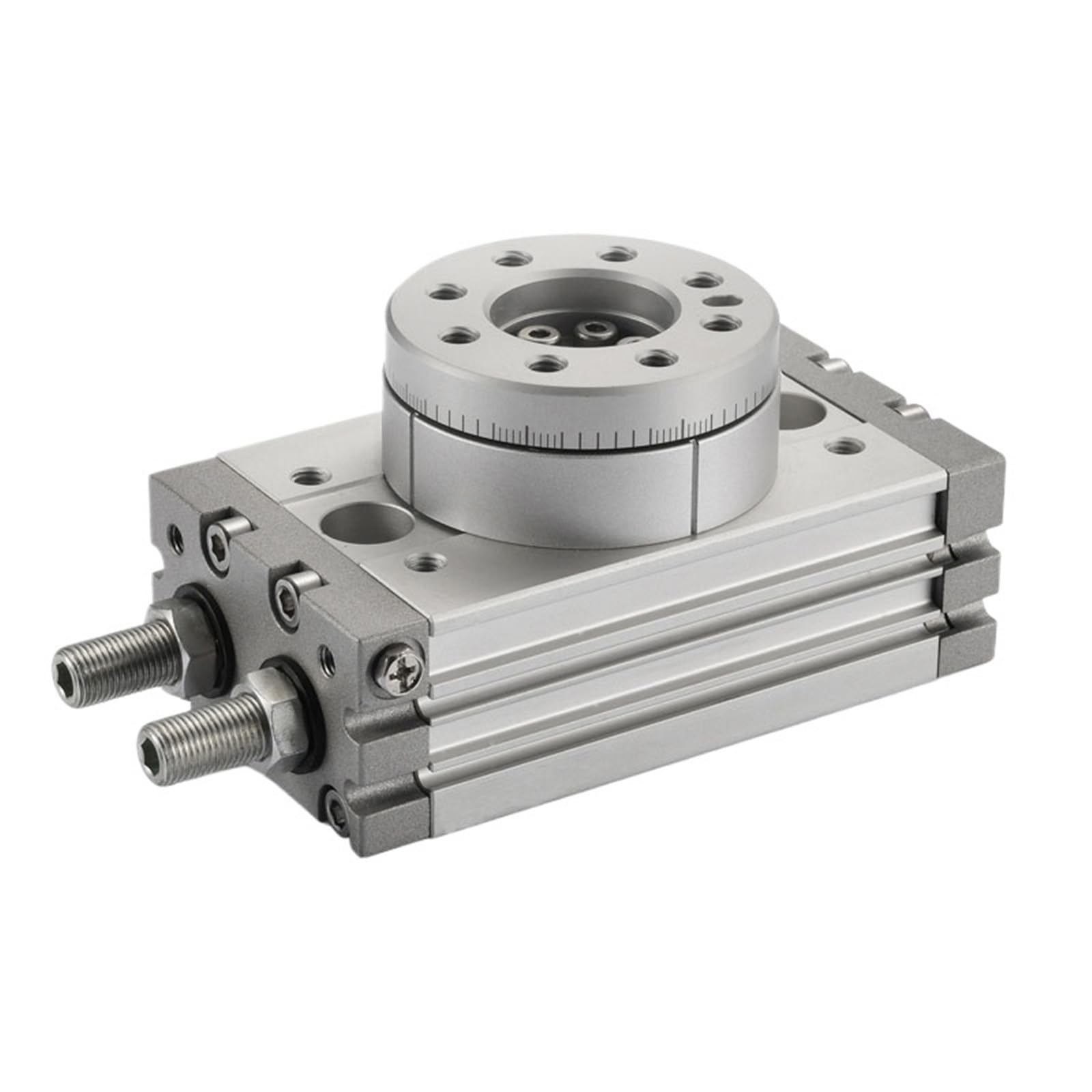 Table rotative MSQB 2 A : vérin pneumatique sans lubrification