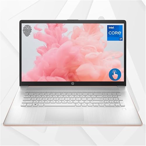 HP Laptop Essential 17t 2023, pantalla táctil HD+ de 17.3 pulgadas, Intel Core i7-1355U, 64 GB de RAM, SSD de 2 TB, cámara web, HDMI, teclado