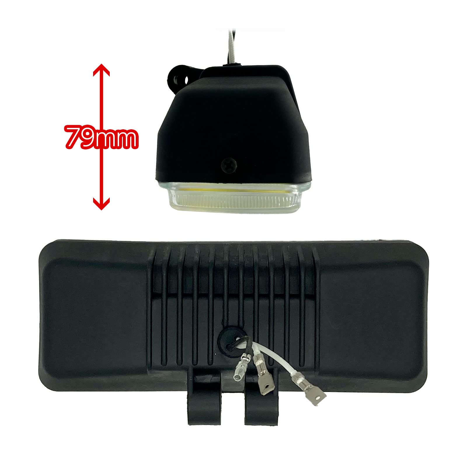 Amazon | 汎用 角型フォグランプ クリアー＆イエロー ツイン