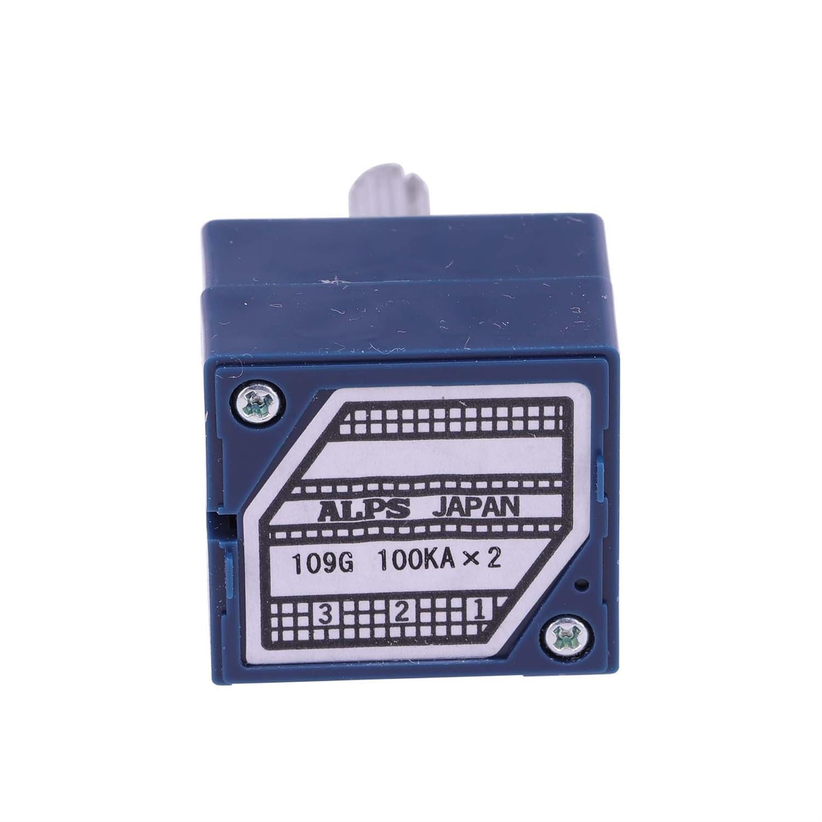 ALPS RK27 10KA 20KA 50KA 100KA 250KA atténuateur de potentiomètre de Volume stéréo 6mm arbre moleté ± 20% for ampli Audio Hifi CD (Size : 10K Ohm)