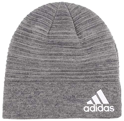 adidas Women's Creator Beanie, Onix - Light Onix - Clear Onix Marl/Black, ONE