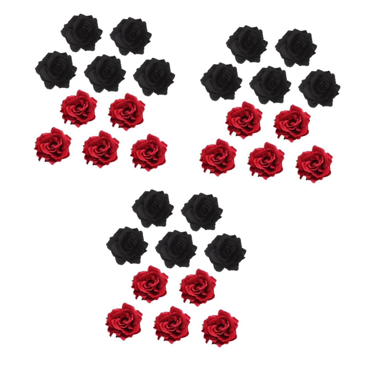 POPETPOP 30piezas Horquillas De Flor Rosa Para Novias Accesorios De Boda Elegantes y Delicados Adornos De Playa