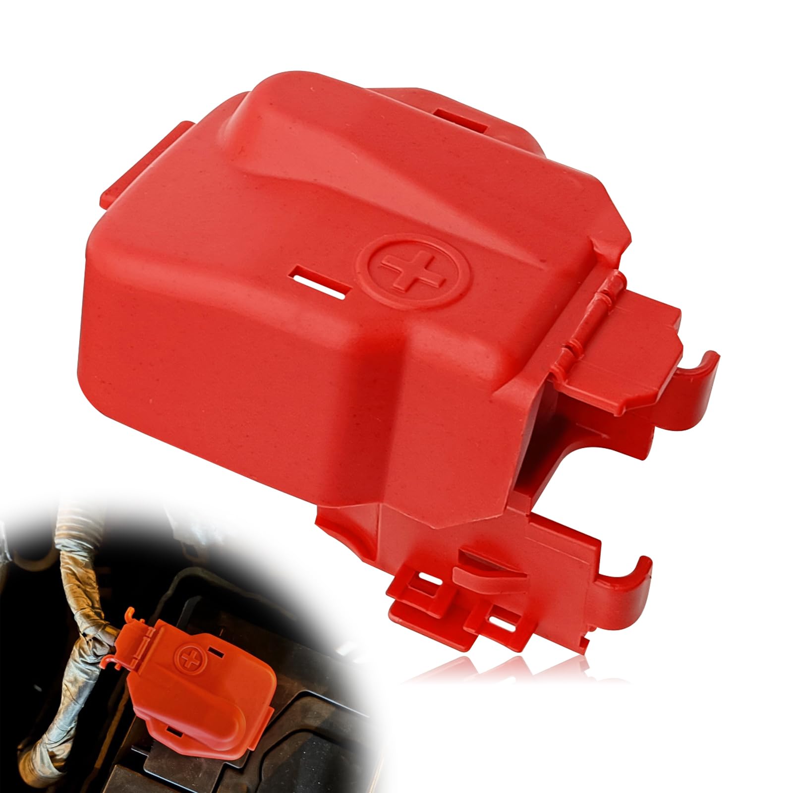 Amazon.com: Dunviku Red Positive Battery Terminal Cover for Honda