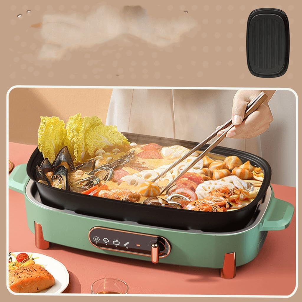 Electric Hot Pot Multi-functional Cooking Barbecue Integrated Electric Multifunctional Cooking
