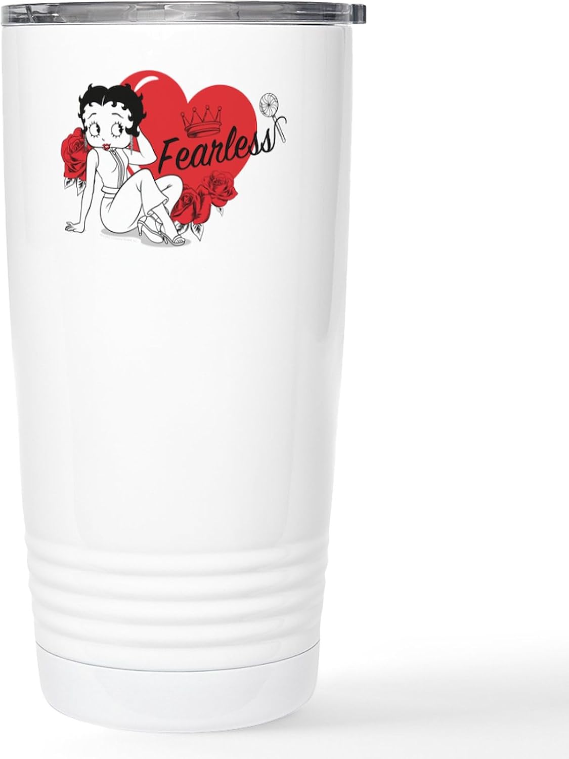 CafePress Betty Boop Fearle 16 Oz Stainless Steel Travel Mug 20 oz. Insulated Stainless Steel Coffee Tumbler