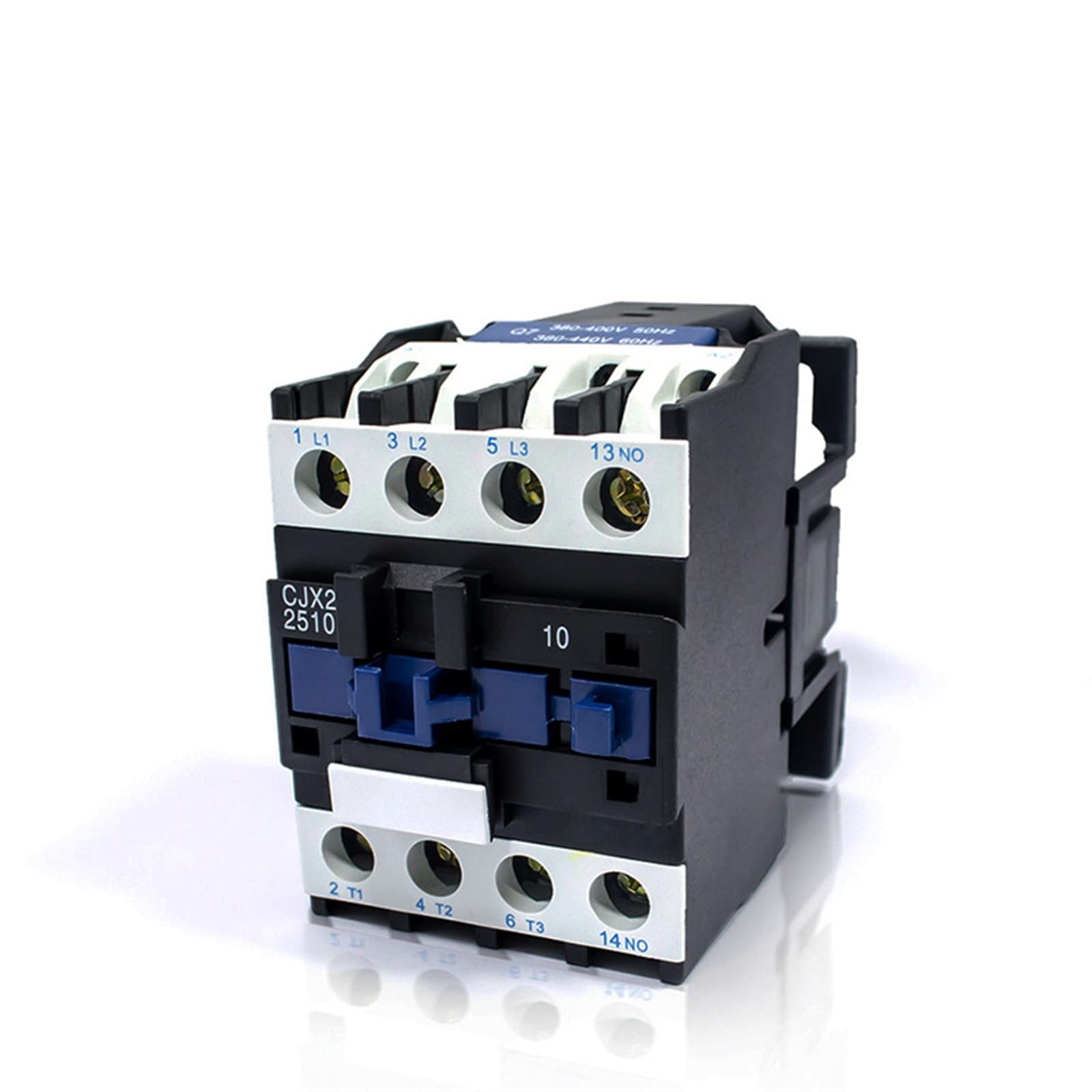 HUUOQIWY AC 220V Contactor CJX2-2510 CJX2-3210 24VAC 1 Phase 25A 32A Contact 380VAC 3 Phase 1Pcs(Cjx2-3210 24vac)