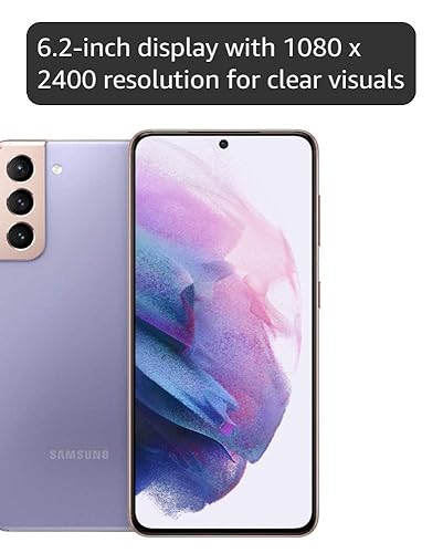 Samsung Galaxy S21 5G パープル 本体 Amazon.com: Samsung Galaxy S21 5G, US Version, 128GB, Phantom