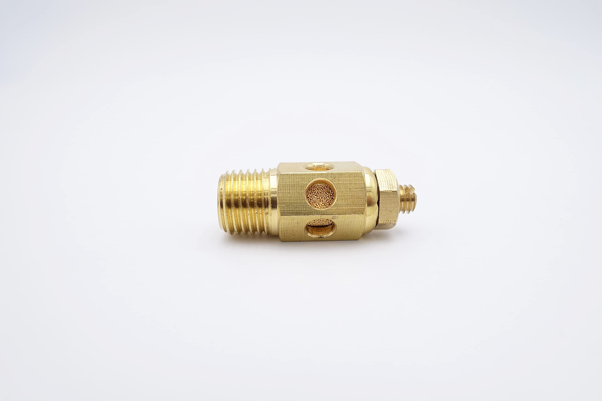 Pneumatic Muffler, Exhaust Muffling Throttle Filter 1/4" Male NPT — Amazon image 4