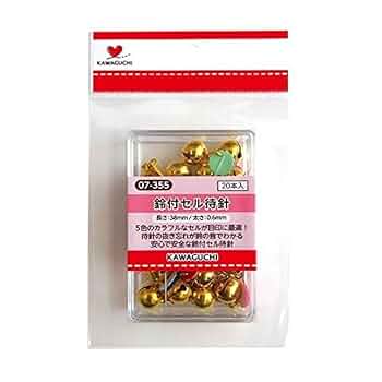 Amazon | KAWAGUCHI(カワグチ) ソーイング手芸用品 鈴付待針