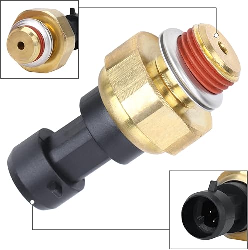Miniatura 5 de 12677836 Sensor de presión de aceite con filtro compatible con Chevy Silverado, Tahoe, Trailblazer, GMC Sierra, Yukon, Cadillac Escalade Buick