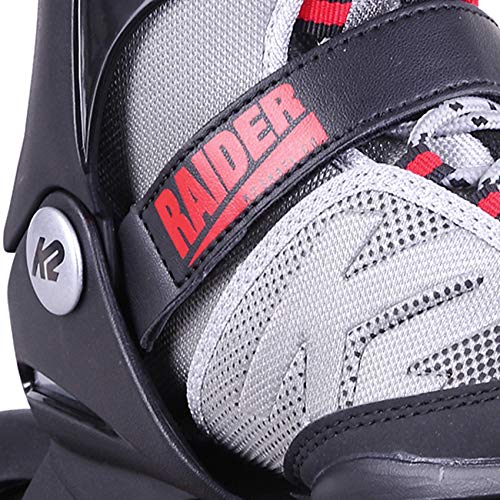 K2 Raider Kinder Inline Skate Grey/red/Black