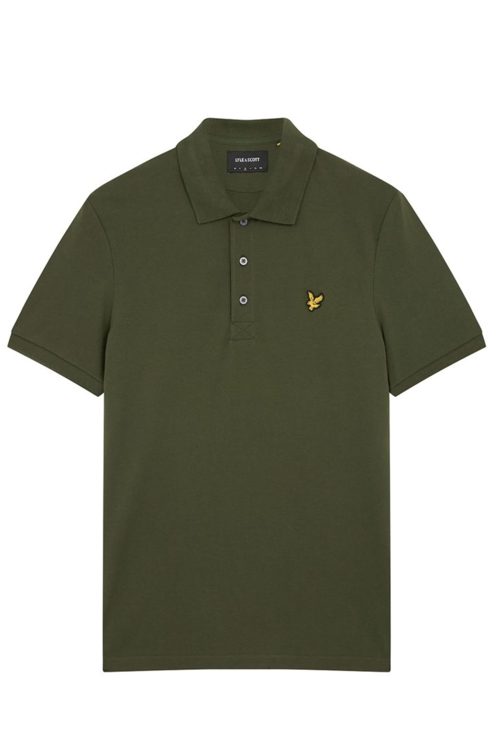 Lyle & Scott Męski Gładka Koszulka Polo Z Bawełny Organicznej, Navy