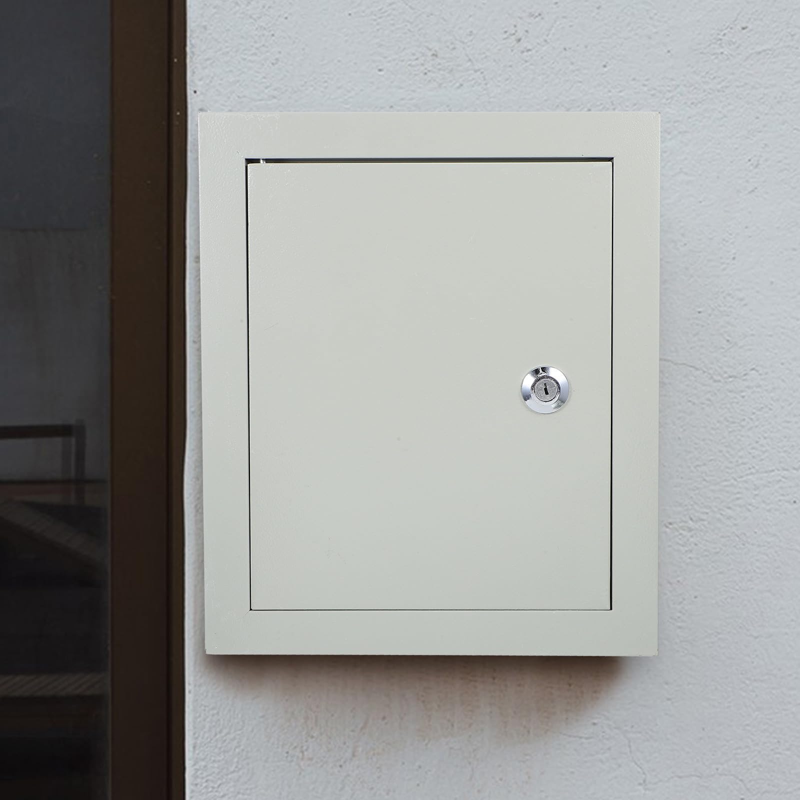 Caja Eléctrica Exterior Resistente Intemperie de Hierro Plata