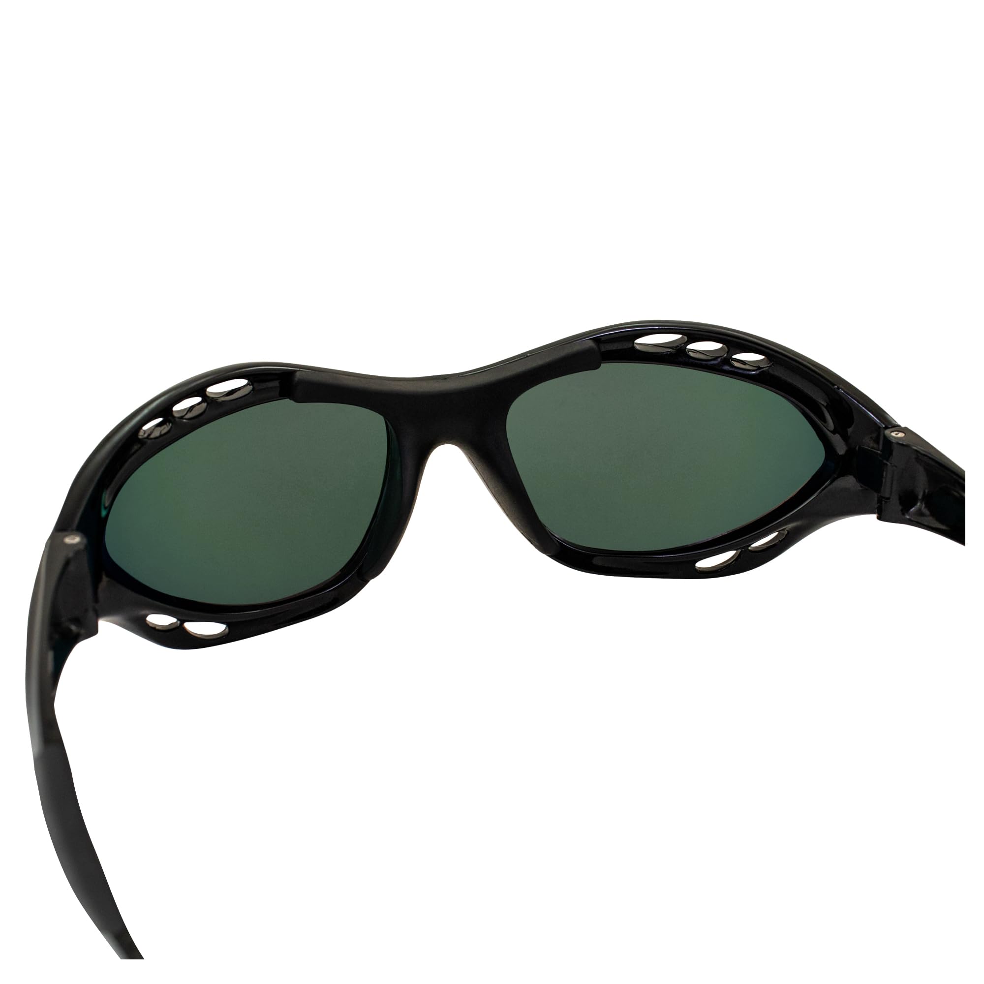 Hurricane Eyewear Categoria 4 polarizzati Jet Ski Galleggianti Occhiali Nero Imbottito con Rivestimento Antiappannamento