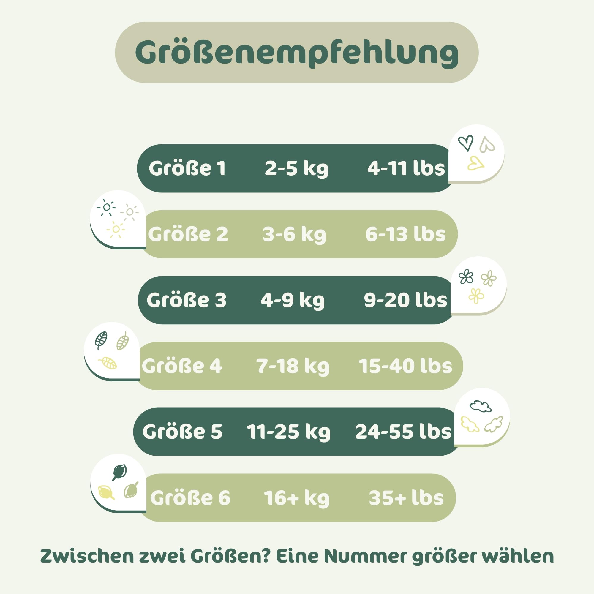 Naty BioEmbrace Baby Windeln Größe 4 (7–18 kg) 88 Stück Hypoallergen Saugstark Auslaufschutz