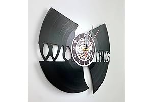 The Wu Vinyl Record Wall Clock