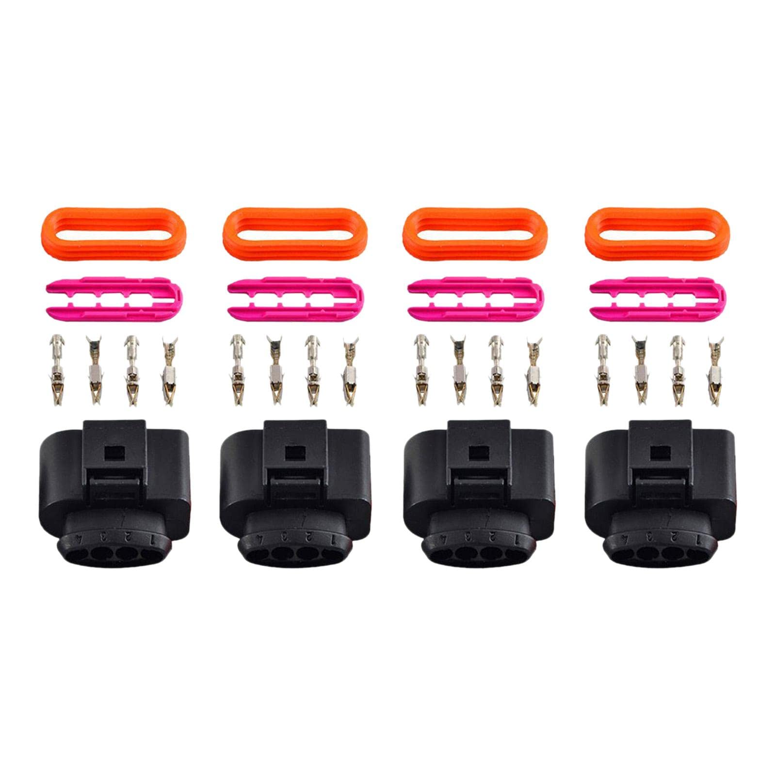 LOOM TREE® 4X Ignition Coil Connector Plug Easy Installation for A8 Parts Replace Female Head | Automotive Tools & Supplies | Other Auto Tools & Supplies-image-11