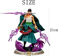 MEZHEN Roronoa Zoro Anime Figura PVC Szobor Gyűjtői Modell Asztali Dekoráció 2