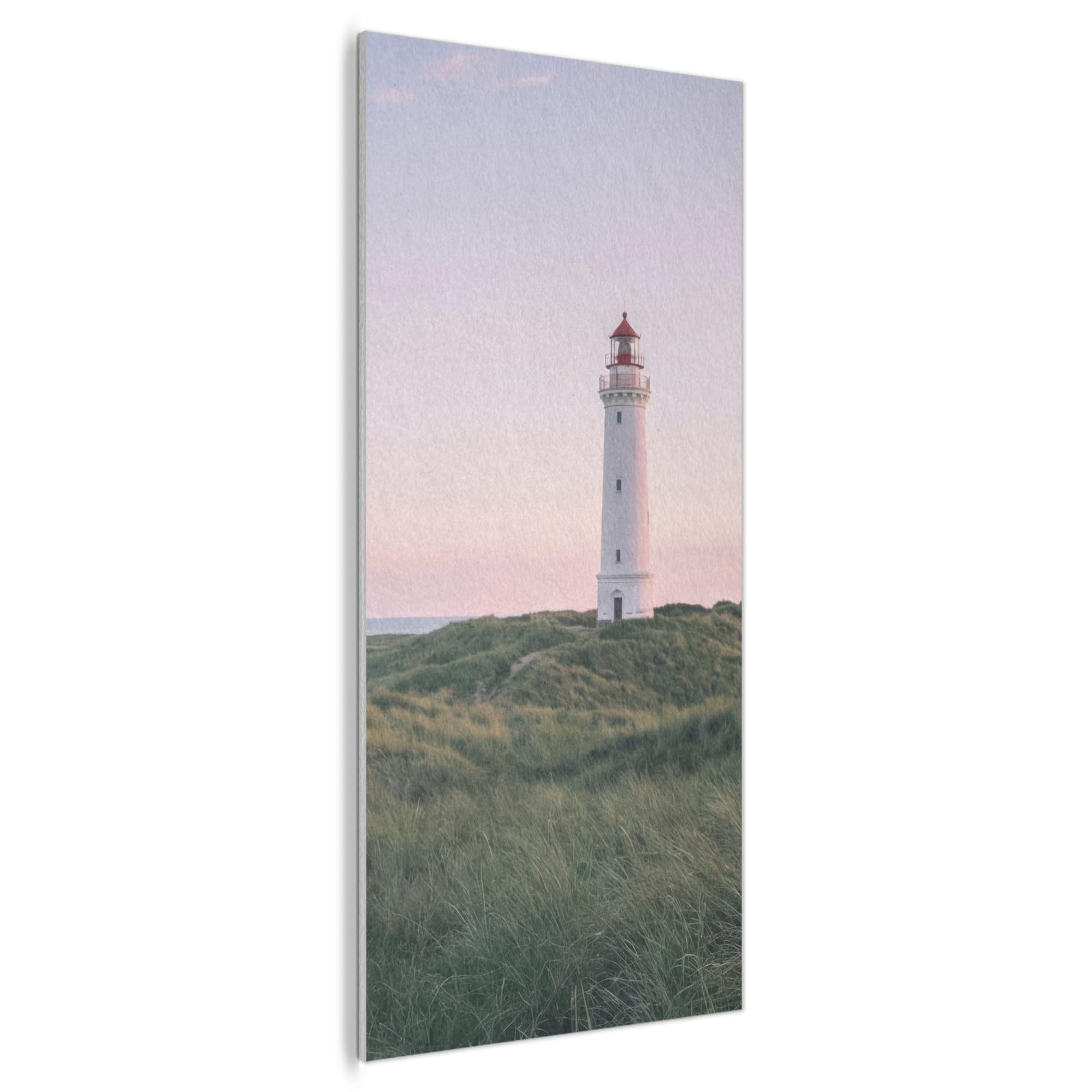 MuchoWow© Fieltros Arte Visual Estancia Moderna 80x160 cm Para Dormitorio Accesorio Living Room Creativos Pared Matrimonio Faro - Paisaje dunar - Mar