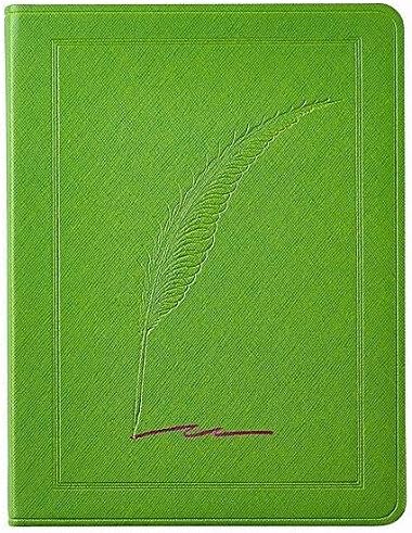 Saffiano-Lime QUILL Eco-Leather 9in Large Journal by Graphic Image - 7x9