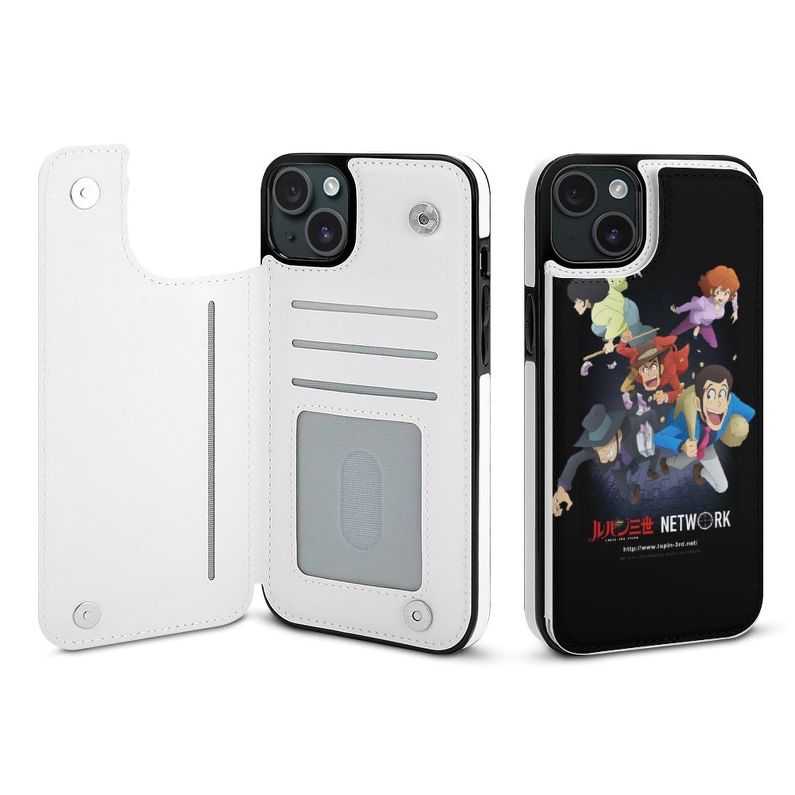 Amazon.co.jp: ルパン三世 IPhone15Pro フリップ ケース 手帳型