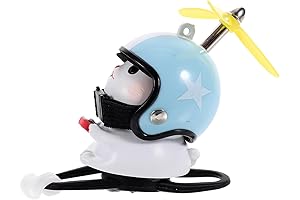 Ornamento para Carro em Formato de Gato com Hélice no Capacete HANABASS