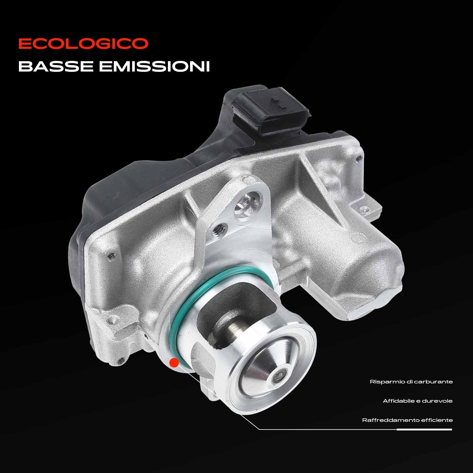 Frankberg Valvola EGR a 5 Poli 147109816R | Compatibile con: Vivaro Box, M.e.g.a.n.e IV Grandtour K9A/M_, M.e.g.a.n.e III Coupé DZ0/1_, Classe C W205, Kadjar HA_ HL_