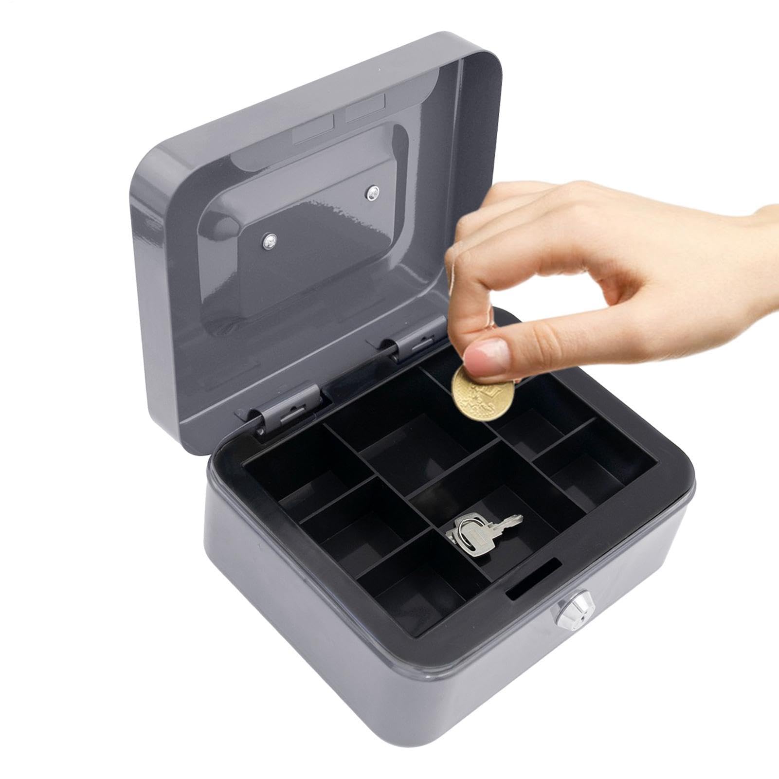 Boîte à économie en métal incassable pour sécuriser votre argent de poche