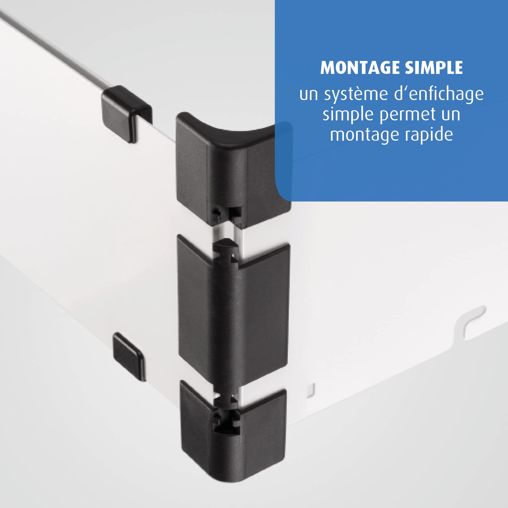 reer Protège-poêle Basic extensible 55-61 cm argenté