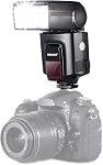 NEEWER TT560 Flash Speedlite Compatible with Canon Sony Nikon Panasonic Olympus Pentax and Other DSLR, Studio Light Digital Camera Speedlight with Standard Hot Shoe, Mini Stand, Cleaning Cloth & Bag