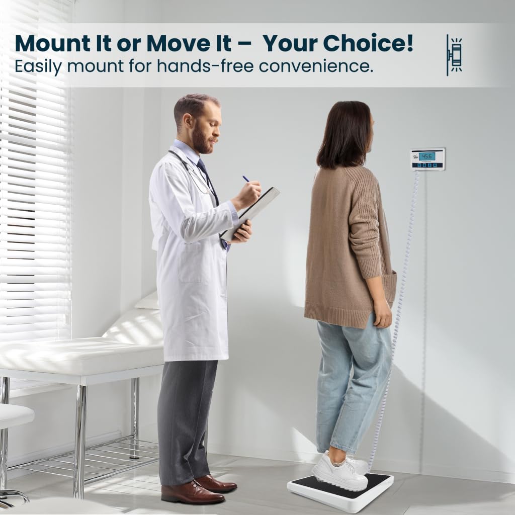 Medical Floor Scale, Wrestling Weight Scale, Portable Scales for Body Weight image 4 of 7 B0DSJJ2D43