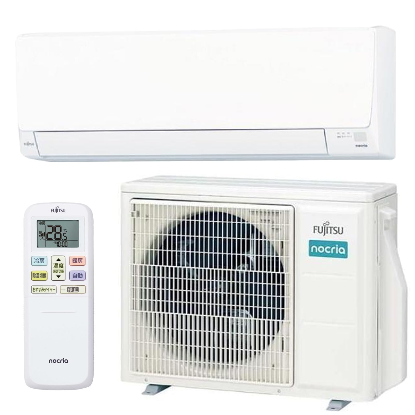 Amazon | 富士通ゼネラル fujitsu 18畳用 ルームエアコン ノクリア