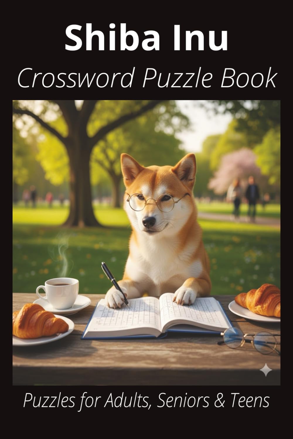 Shiba Inu Crossword Puzzle Book: Crossword Puzzles with Easy-to-Read Print About Shiba Inus, Loyal Companions, Training, Fun Facts & More | 6x9”, 120 ... Pet Lovers, Vacations, and Relaxing Moments