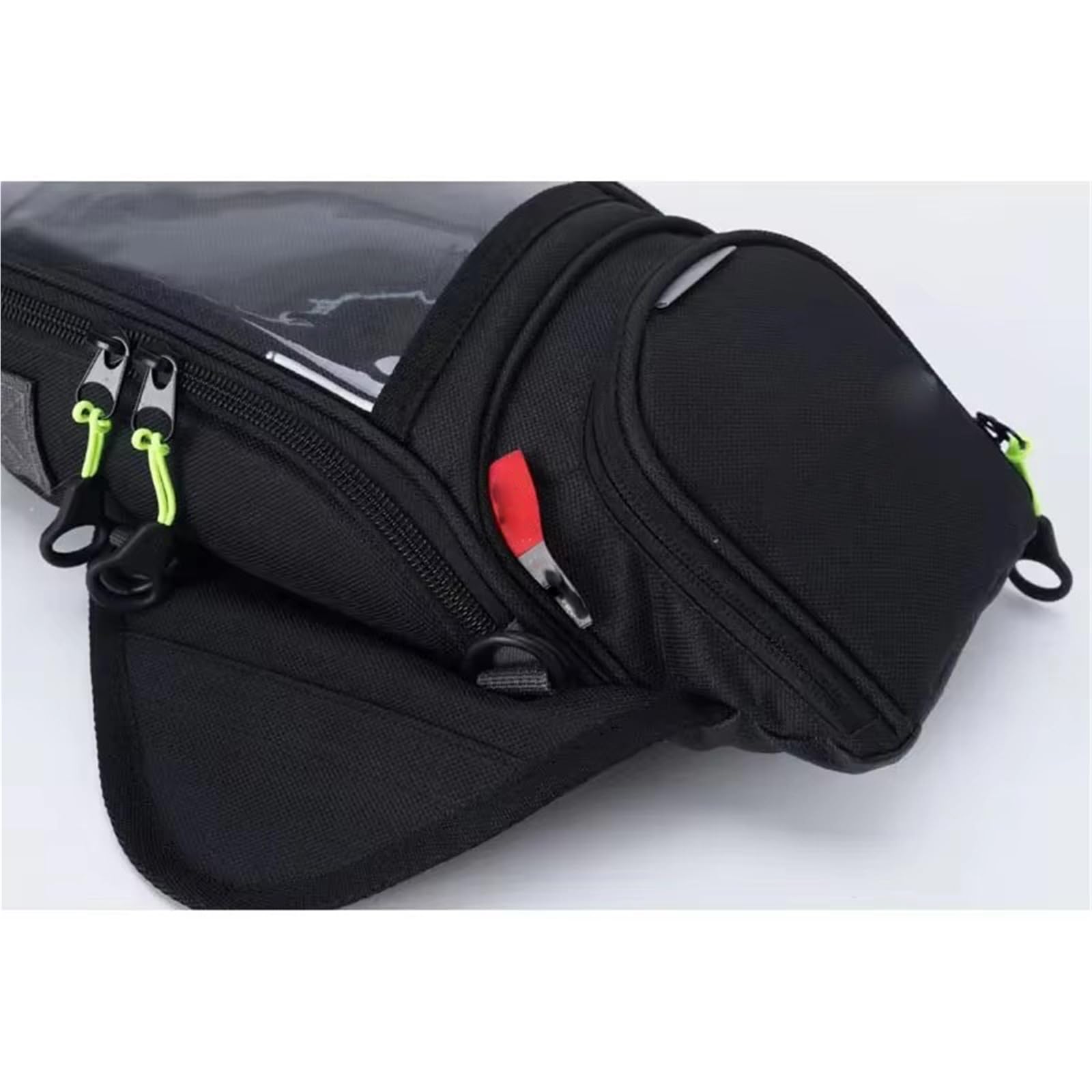 Bolsa Multifuncional Bolsa De Sillín Impermeable para Motocicleta, Magnética para Tanque Moto